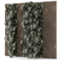 Indoor Wall Vertical Garden in Wooden Base - Set 1570 - Фитостены - 3D модель