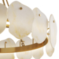 Люстра Мрамор Lucretia Marble Round Chandelier 80 см - Подвесной - 3D модель - фото 2