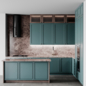 kitchen Neoclassic263 - Кухни - 3D модель