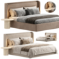 Porto Bed - Кровати - 3D модель