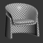 Seba Lounge Davis Furniture - Кресла - 3D модель - фото 4