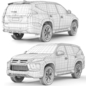 Mitsubishi Pajero Sport 2022 - Наземный транспорт - 3D модель - фото 3