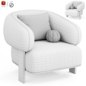 Ardas armchair by Artipieces - Кресла - 3D модель - фото 7