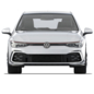 Volkswagen Golf VIII GTI 2020 - Наземный транспорт - 3D модель - фото 3