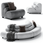 SOFA LINDAU OUTSIDE CORNER - Диваны - 3D модель - фото 4