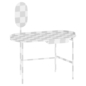 Calligaris MADAME | Туалетный столик - Туалетный столик - 3D модель - фото 3
