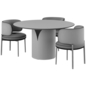 VIDA round dining table by davis furniture and Akiko Chair - Стол + стул - 3D модель - фото 7