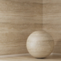 Travertine 02 - Seamless 4K Texture - Камень - 3D модель
