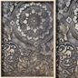 Декоративное панно 3D ART RELIEF 150 - Багеты - 3D модель