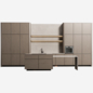 Modern kitchen-15 - Кухни - 3D модель - фото 3