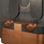 Мебель для ванной комнаты RJ Easy Design 09 - Мебель - 3D модель - фото 4