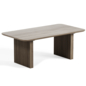 Yellow Linen Chair, Japandi 63 Dining Table - Стол + стул - 3D модель - фото 4