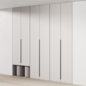536 cabinet furniture 17 modular wardrobe cupboard 2 options - Шкафы - 3D модель - фото 5