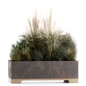 Outdoor Plants-Dry Plants Inold metal box set30 - Уличные - 3D модель