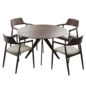 Dinning chair and table223 - Стол + стул - 3D модель - фото 4