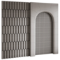 3d wall panel 43 - Другие предметы интерьера - 3D модель - фото 2