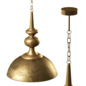 Capsa Antique Gold & Silver Toned Metal Dome Pendant Light - Подвесной - 3D модель - фото 4