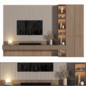 TVWall - ТВ стенка - 3D модель - фото 4