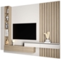 TV wall 10 - ТВ стенка - 3D модель - фото 3