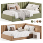 Кровать угловая Бонпари kids bed - Кровати - 3D модель - фото 4