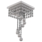 Finktonglan Mini Crystal Chandelier - Торшеры - 3D модель - фото 2