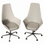 office chair Маке - Офисная мебель - 3D модель - фото 2