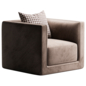 Philippa Swivel Chair - Кресла - 3D модель
