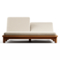 Kave Home - Turqueta, Sun lounger double - Другая мягкая мебель - 3D модель - фото 3