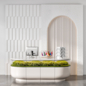 RECEPTION DESK NO44 - Офисная мебель - 3D модель