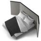 Flexform Biarritz Bed A - Кровати - 3D модель - фото 3