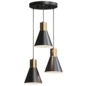 Jonathan Y Apollo 3-Light Metal Cluster LED Pendant - Подвесной - 3D модель