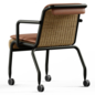 Kettal - Eolias Salina Chair with wheels - Стулья - 3D модель - фото 2