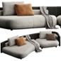 Minotti Bezier Cord Outdoor - Диваны - 3D модель - фото 4