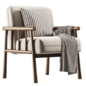 Scandinavian Arm Chair - Кресла - 3D модель