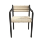 Pamplona Ebonized Ash Wood Dining Armchair Crate and Barrel - Стулья - 3D модель - фото 4