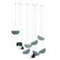 White Glider Minimalist Line Pendant Light 10 - Подвесной - 3D модель - фото 4