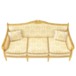 Art 14420 3-seaters sofa by Modenese Gastone Interiors - Диваны - 3D модель - фото 3