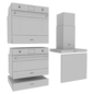 Smeg Appliance Collection S02 - Техника - 3D модель - фото 7