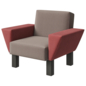 Кресло Westside by Ettore Sottsass for Knoll - Кресла - 3D модель - фото 6