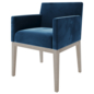 Morgan Track Arm Fabric Dining Armchair RH - Стулья - 3D модель - фото 4