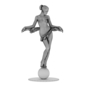 Aether Bloom Stylized Female Figure on Golden Sphere - Скульптуры - 3D модель - фото 4