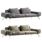 Sofa LINDA - Диваны - 3D модель - фото 3