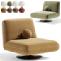 Swivel Accent Chair by Zarahome - Кресла - 3D модель - фото 3