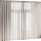 Wide Silk and Cotton Tulle Curtain - Шторы - 3D модель