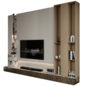 TV Wall-Set 08 - ТВ стенка - 3D модель - фото 3