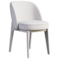 Alta Dining Chair - Oak and Camellia Ivory - Стулья - 3D модель - фото 6