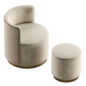 FRAG - Clubby armchair - Кресла - 3D модель - фото 2