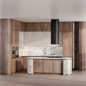 Kitchen 05 - Кухни - 3D модель - фото 2
