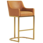 Emery Curved-Back Track Arm Fabric Bar & Counter Stool - Стулья - 3D модель - фото 3