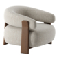 Granite armchair by Kave Home - Кресла - 3D модель - фото 2